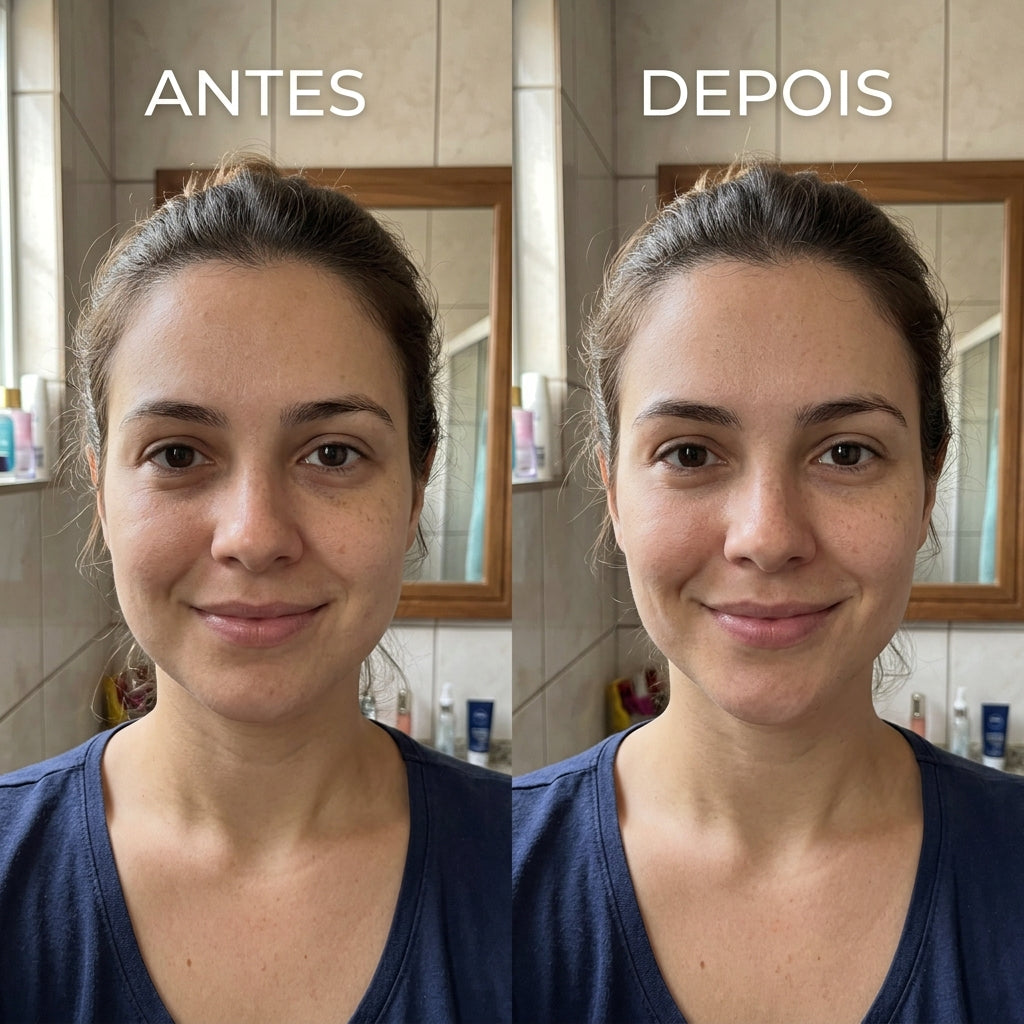 Evolução Gua Sha Mandíbula - Beatriz
