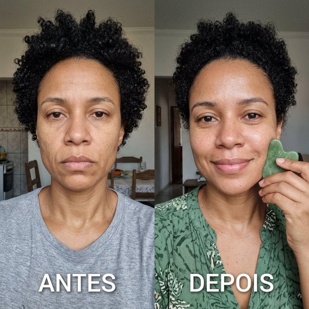 Rosto Desinchado Gua Sha - Camila