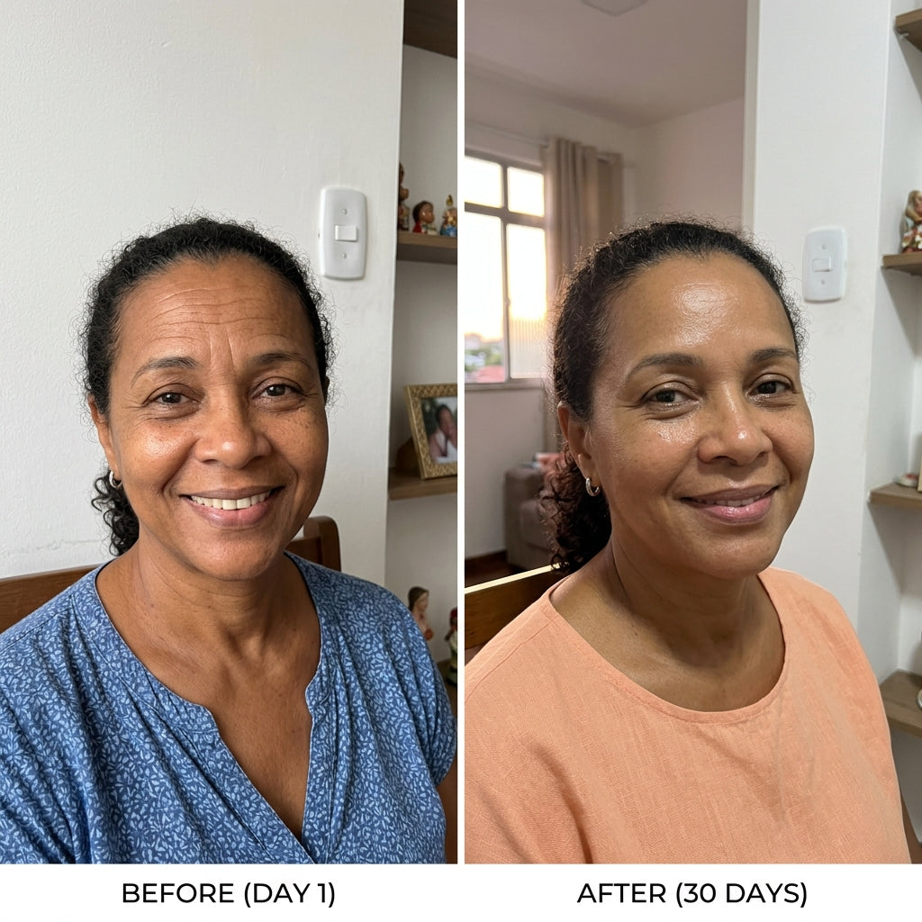Evolução Gua Sha Rugas - Helena